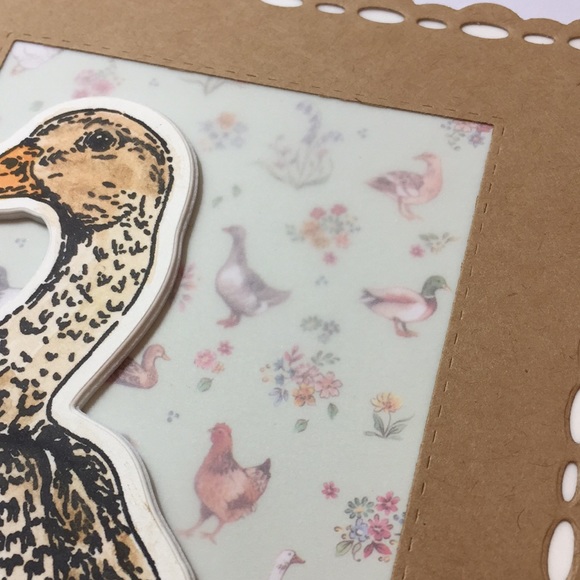 Handmade Card Duck - Picture 4 of 6